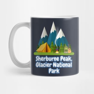 Sherburne Peak, Glacier National Park Mug